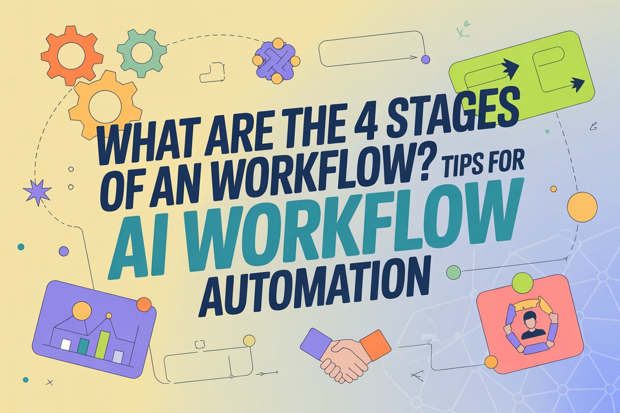 What Are the 4 Stages of an AI Workflow? Tips for AI Workflow Automation