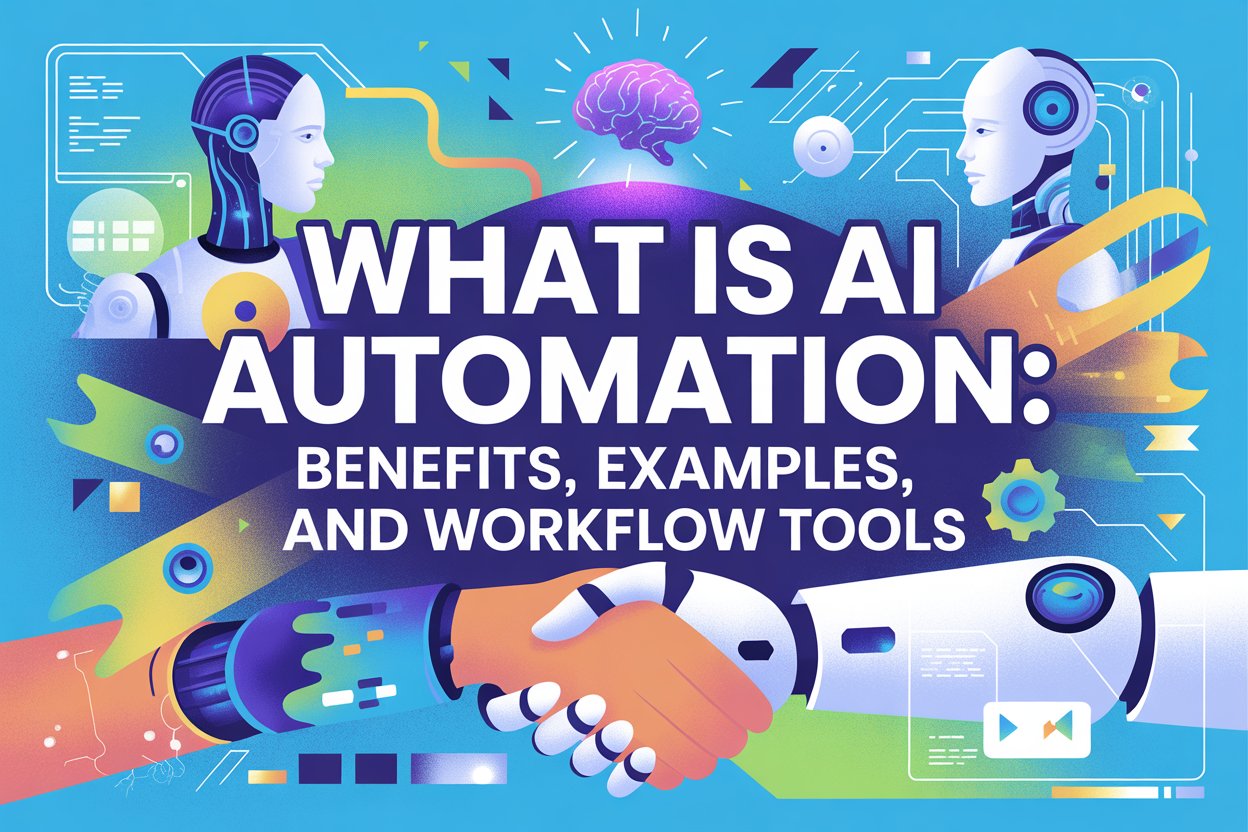 What Is AI Automation: Benefits, Examples, and Workflow Tools