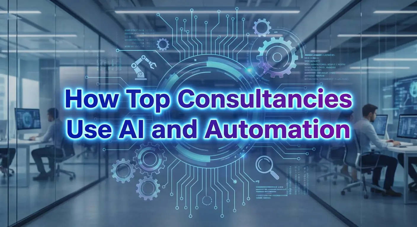 How Top Consultancies Use AI and Automation
